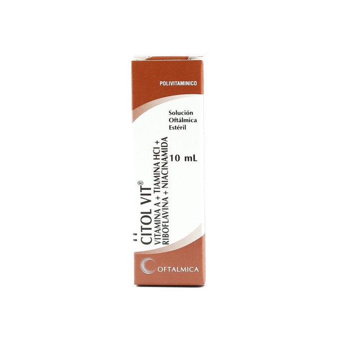 CITOL VITAMINAS COL. 10 ML. CJ única