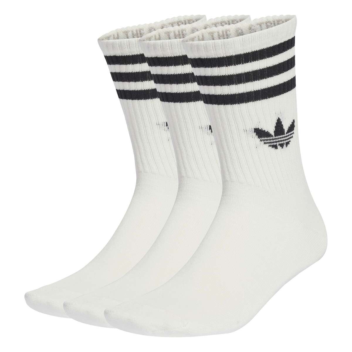 Medias 3S Media larga 3 Pack Unisex - Blanco 