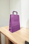 Bolsa lisa acuario 22x10x30 cm PURPLE
