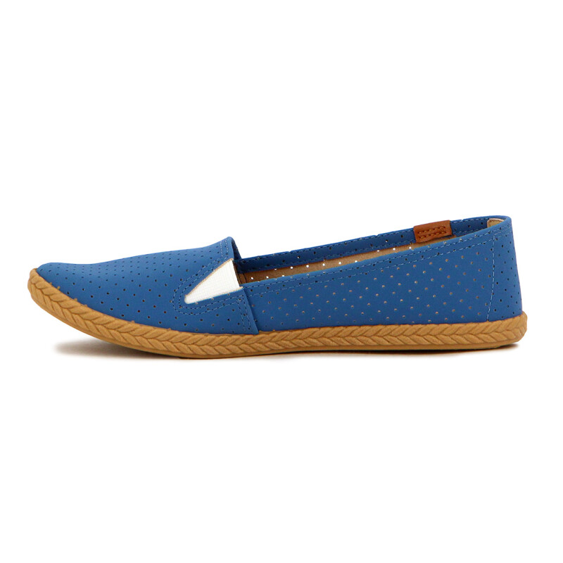 Moleca Zapatilla Casual Calada Azul