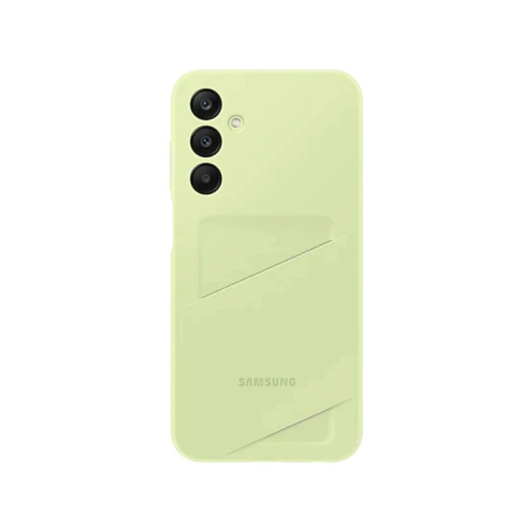 Funda Samsung Card Slot Case con Tarjetero para Galaxy A25 5G Lime
