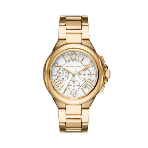 Reloj Michael Kors con Malla Enchapada y Esfera Redonda Reloj Michael Kors con Malla Enchapada y Esfera Redonda