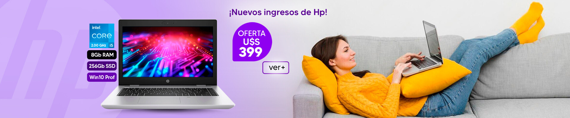 ¡Oferta notebook HP!