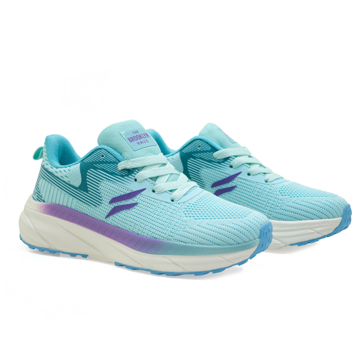 Championes Deportivos The Brooklyn Haus de Mujer - VELTRIX - Celeste 
