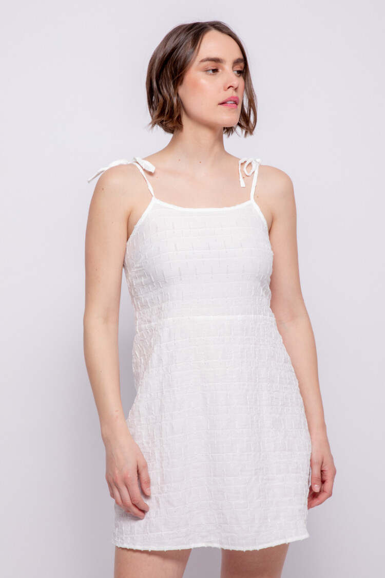 VESTIDO BROOKS Blanco