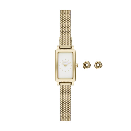 Reloj SKAGEN HAGEN MICRO SET Acero Dorado Esfera 30mm 0