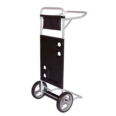 Carrito De Playa De Aluminio Negro De Hasta 15 Kg Mor Negro Carrito De Playa De Aluminio Negro De Hasta 15 Kg Mor Negro