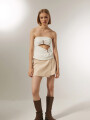 Falda Airear Beige Claro