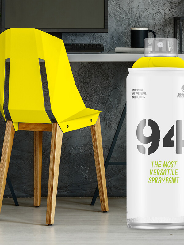 AEROSOL MTN 94 AMARILLO CLARO 400 CC MATE N/A
