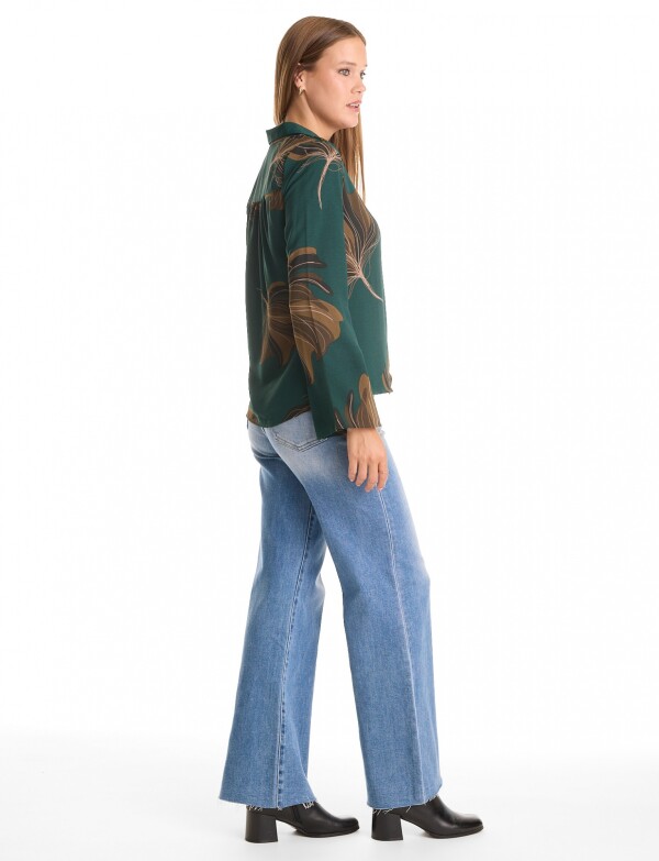 Camisa Print VERDE/MULTI