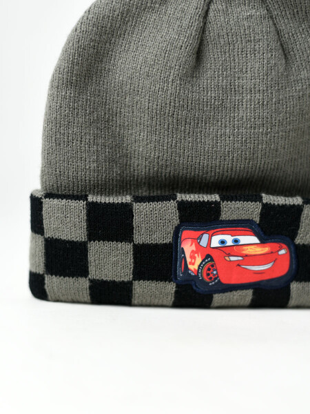 GORRO TEJIDO CARS GRIS