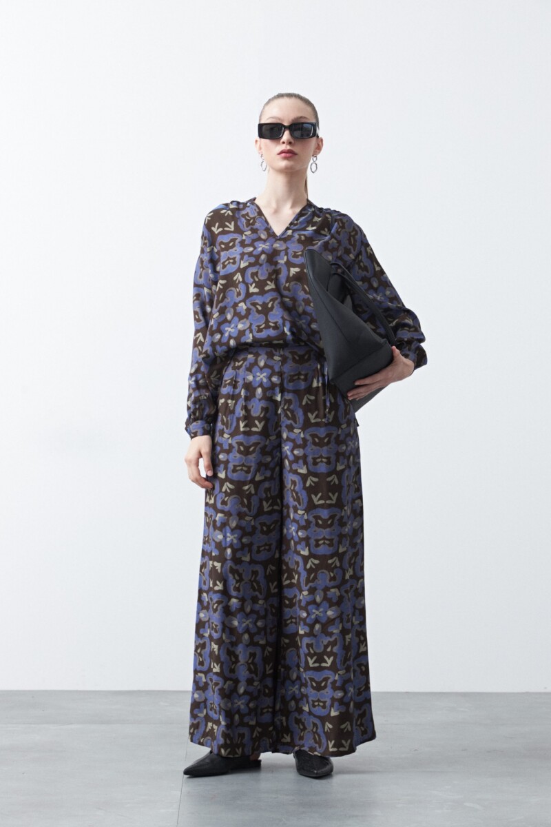 PANTALON STUDIO PRINT Florcitas