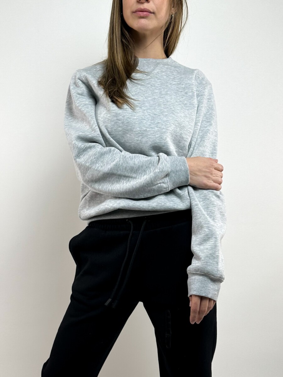 Sweater base Pamela - Gris Melange 