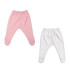 Set x2 pelele pilim blanco rosa