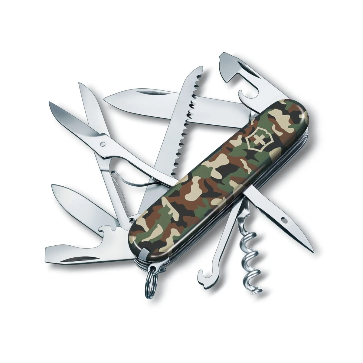 Navaja Suiza Victorinox Huntsman camuflada 15 funciones 