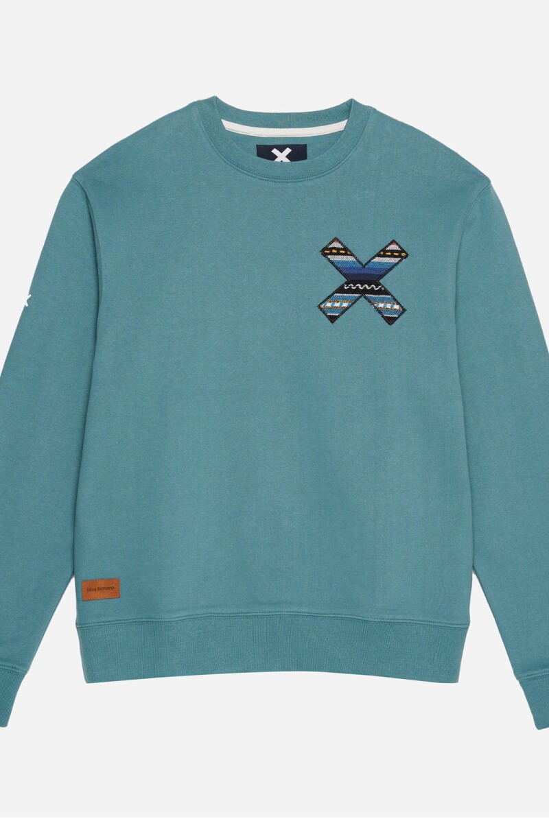 Sudadera Blue Banana Amazon Green