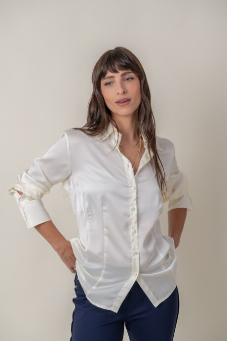 CAMISA OFF WHITE Marfil