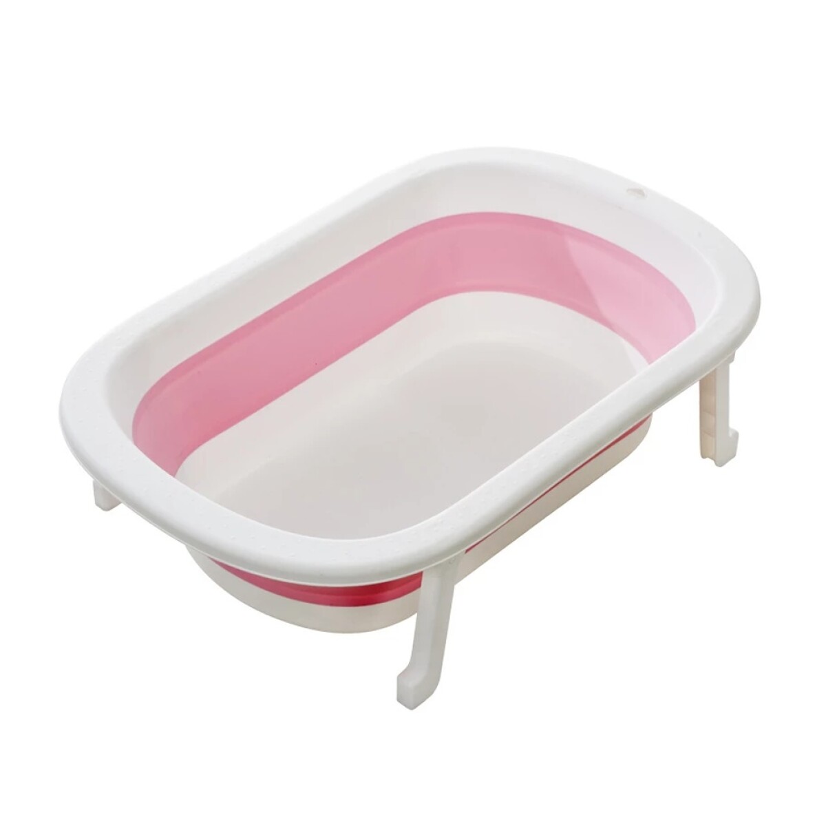 Baño Bañera Plegable Para Bebe Anti Frio Varios Colores - Rosa 