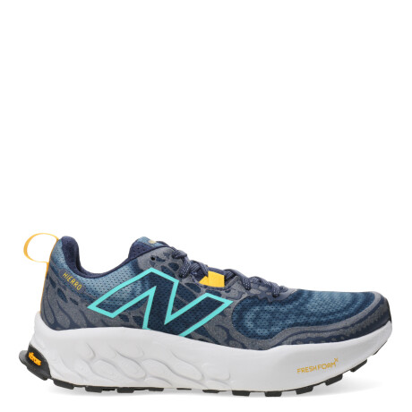 Championes de Hombre New Balance Fresh Foam X Hierro V8 Azul - Gris - Amarillo