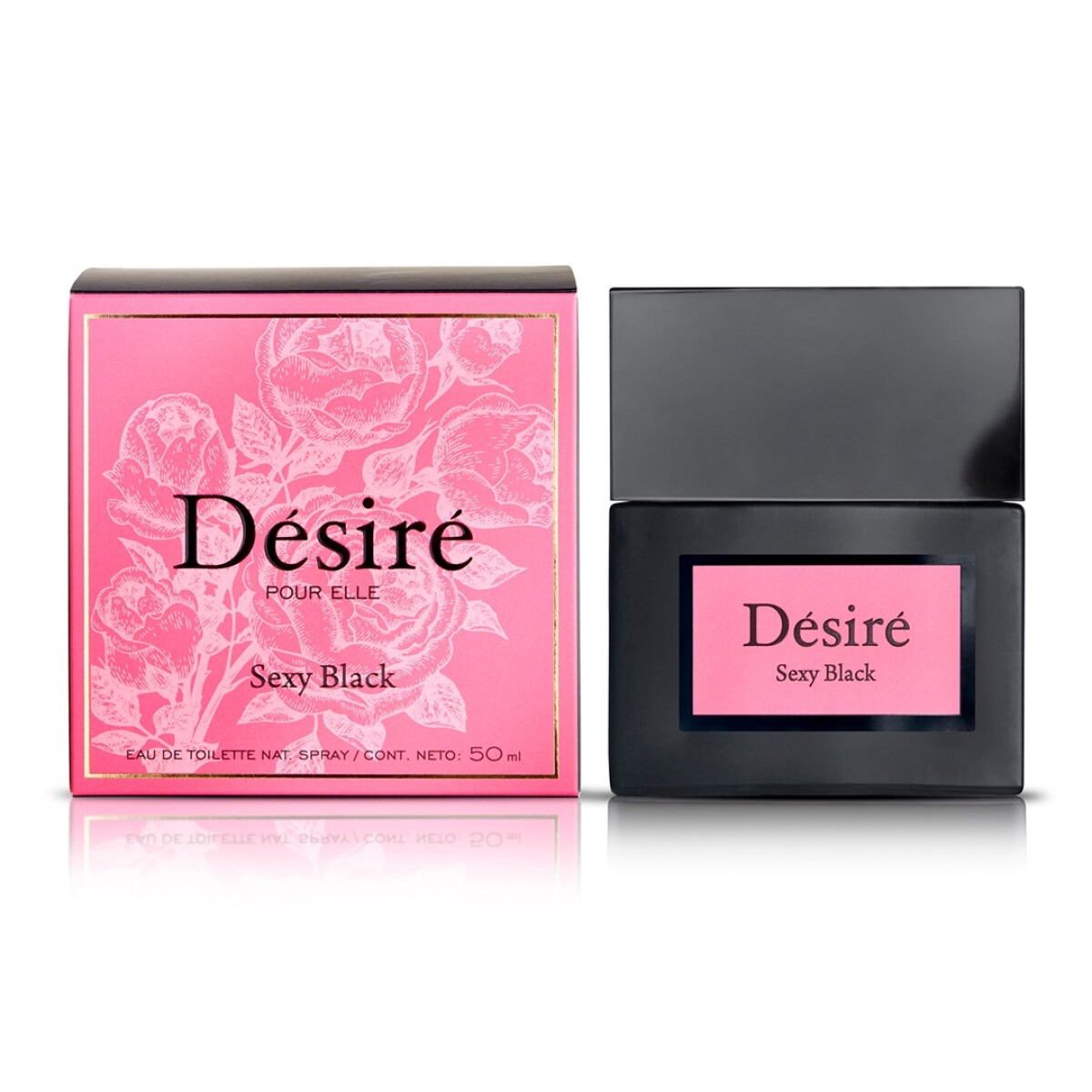 Perfume Desire Sexy Black Edt 50ML - 001 