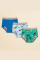 PACK 3 CALZONCILLOS ABSORVENTES COLORES SURTIDOS