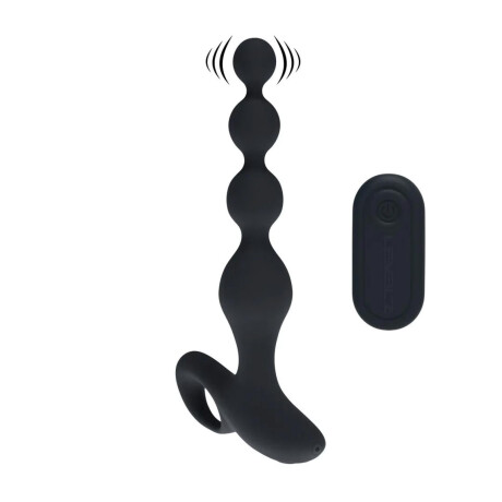 Levelz Silicone Beaded with Remote Control - Black Levelz Silicone Beaded with Remote Control - Black