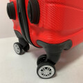 Valija Rigida Carry On Con Mango Telescopico Rojo