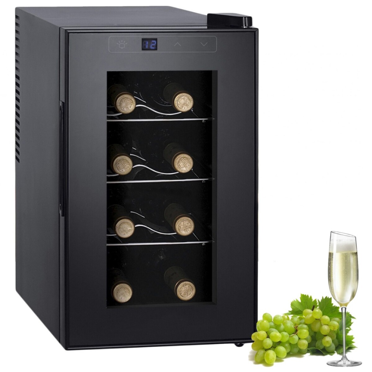 Enfriadora De Vinos Punktal Pk-ev8l - ENFRIADORA DE VINOS PUNKTAL PK-EV8L AP 