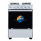 Cocina A Gas Enxuta 4 Hornallas Con Grill Cenx9604i BLANCO