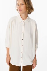 Camisa Botanica Off White