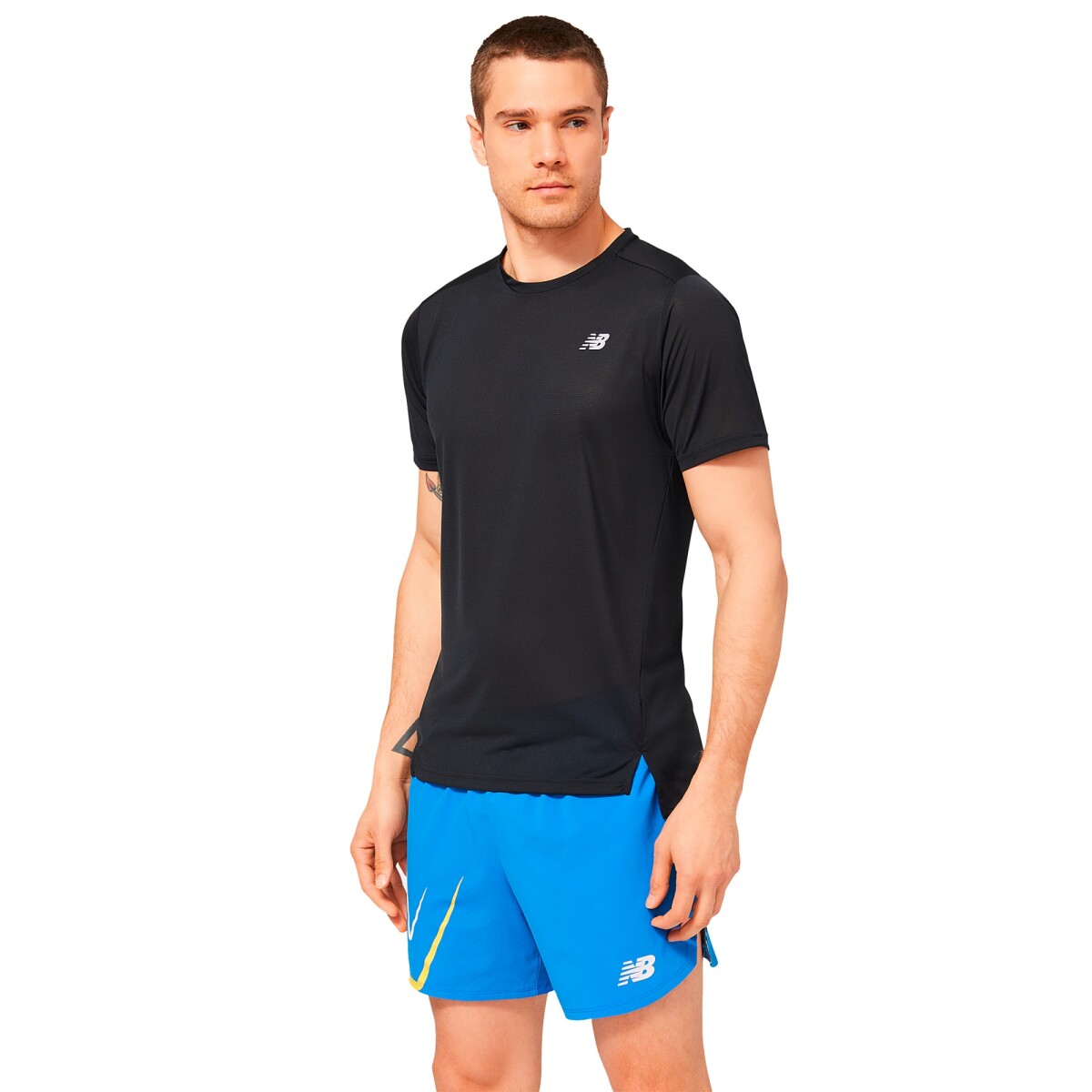 Remera Accelerate S/S Top de Hombre - Negro 