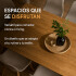 Mesa Comedor Combohome Eames Margot Rectangular 120 X 80cm Marrón 1