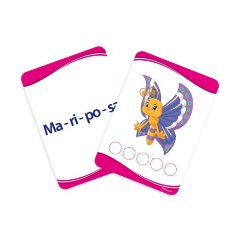 Juego de Tarjetas Dactic Blister Gde Contemos las Silabas Juego de Tarjetas Dactic Blister Gde Contemos las Silabas