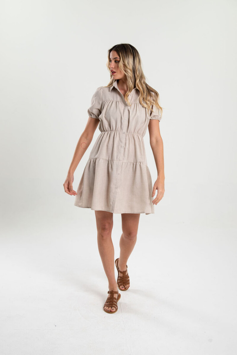 VESTIDO SELENA BEIGE