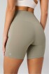 Short Oasis High-Waisted Short 6 Mujer Seagrass