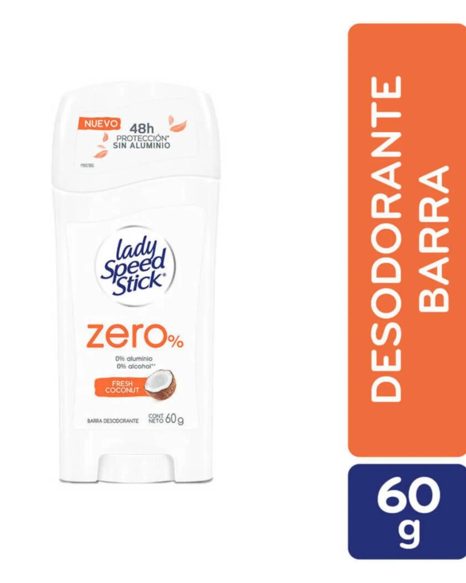 Lady Speed Stick Desodorante Women Barra Fresh Coconut Zero 60gr – Barra femenina 
