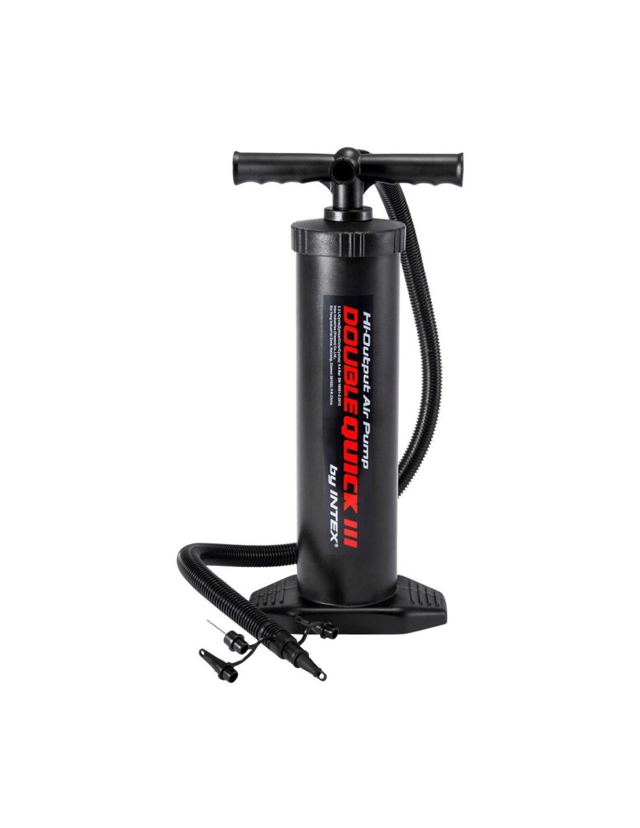 INTEX INFLADOR MANUAL DOUBLE QUICK III 