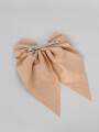 Broche Bow I Beige