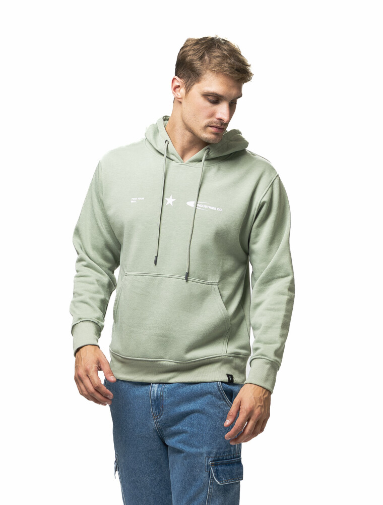 Canguro Estampado New Orleans Oliva Melange