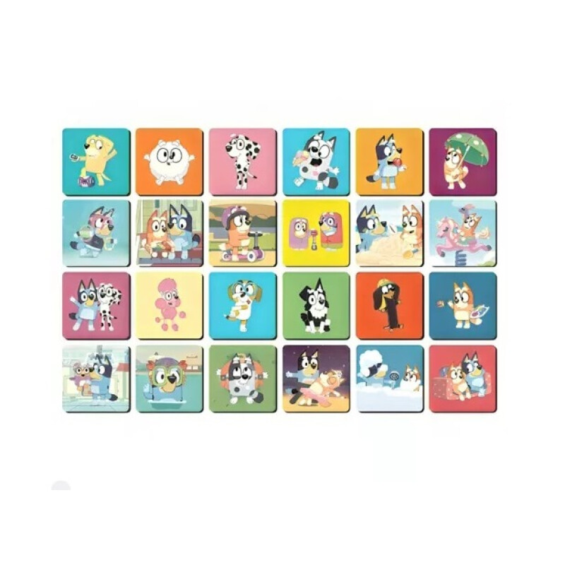 Juego de Memoria Bluey 24 Cartas Juego de Memoria Bluey 24 Cartas