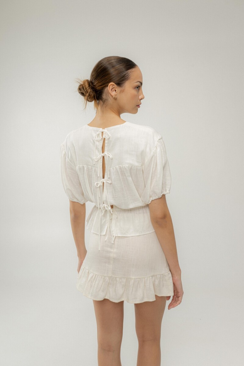 BLUSA OCTOPUS Manteca