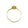 Anillo Solitario-Oro bajo-Piedra Zirconia-AN8079 conpiedra