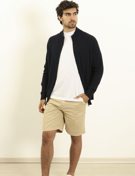 510553 BERMUDA HARRINGTON LABEL Beige