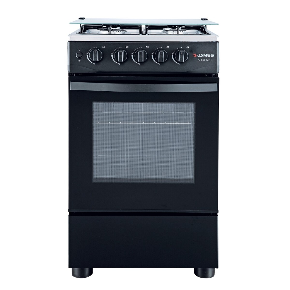 Cocina a gas JAMES C-506 MNT - Negra 