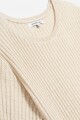 Sweater m/c con estructura BEIGE