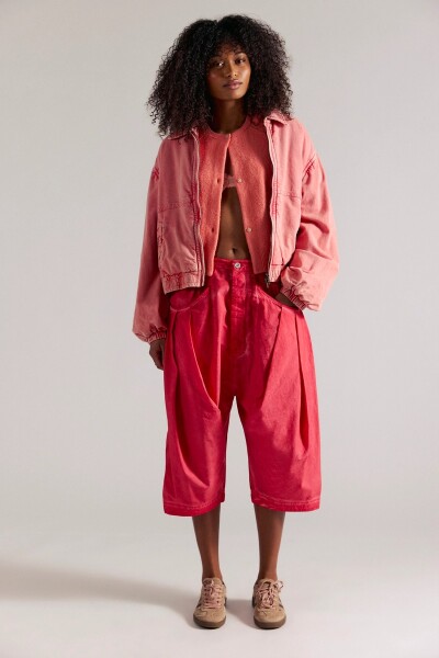 PANTALON HAREM SUNDRY Rojo