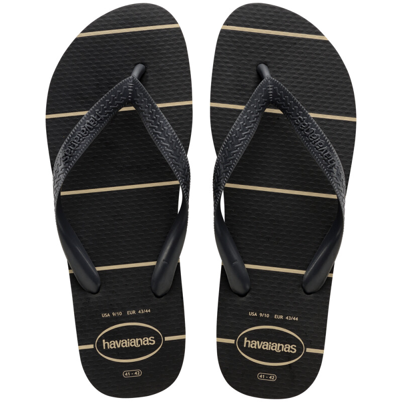 Sandalias Havaianas Color Essential Hombre Negro