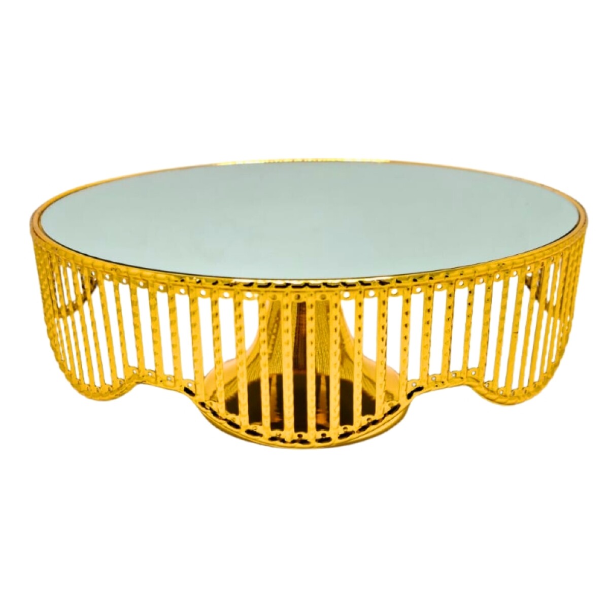 Soporte De Torta Dorado de 25*25*15 