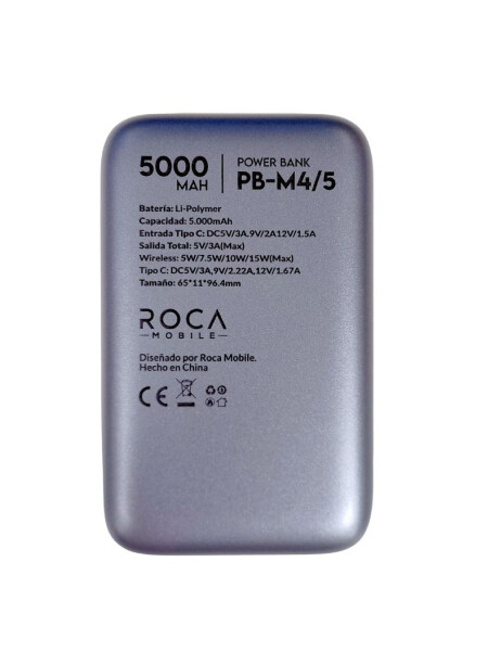 Power Bank Roca 3en1 Power Bank Roca 3en1
