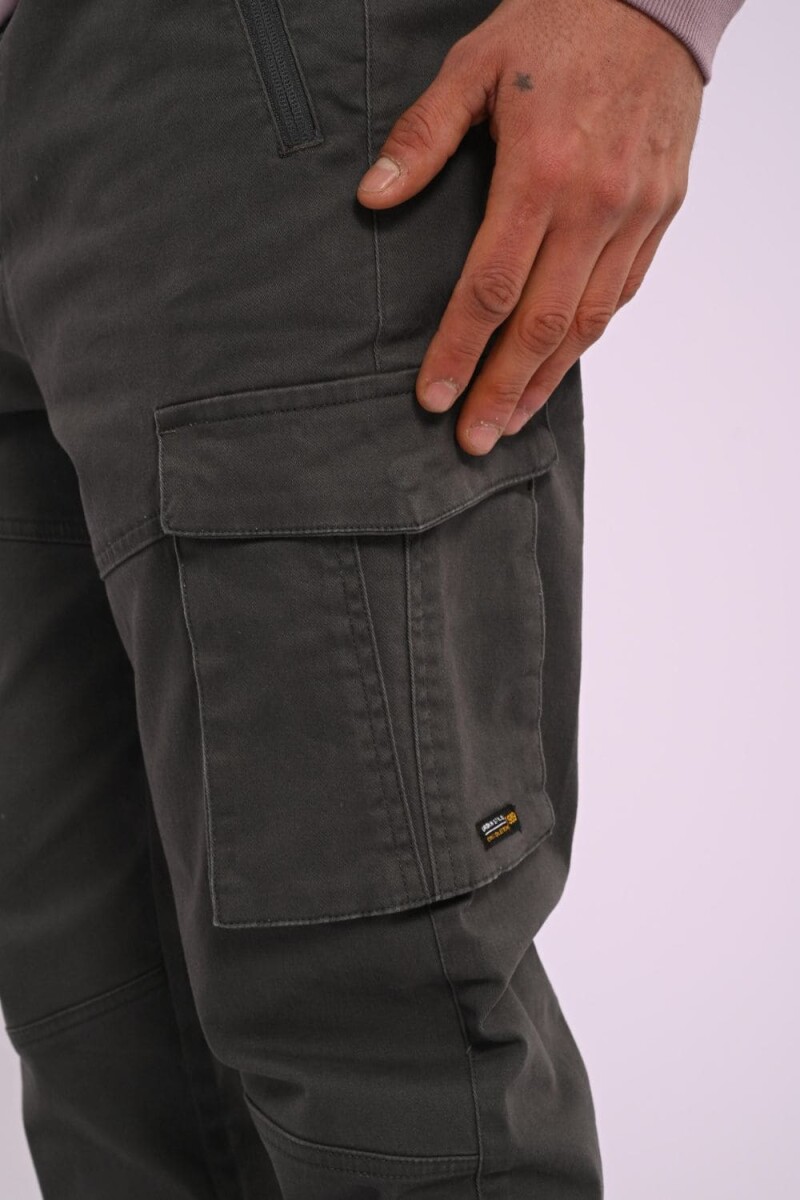 Pantalón cargo Gris oscuro